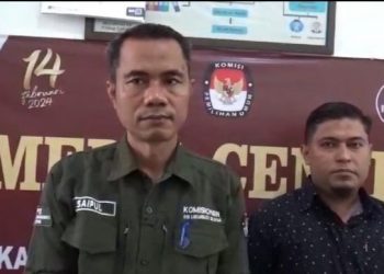 KPU Kabupaten Labuhanbatu Selatan Mengadakan Konferensi Pers Terkait PSU