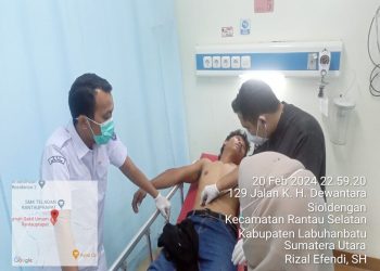 Bendahara DPD PJS Sumut Samuel Tampubolon Diduga Dianiaya Kapolres Labuhanbatu