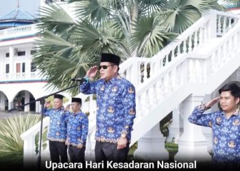 Wabup Labusel Jadi Pimpin Upacara Hari Kesadaran Nasional 2024