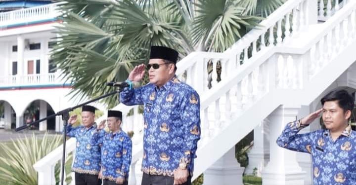 Wabup Labusel Jadi Pimpin Upacara Hari Kesadaran Nasional 2024