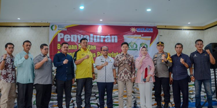 Pemko Padangsidimpuan Salurkan Bantuan Pangan CBP Tahun 2024 Sebanyak 11. 842 Penerima