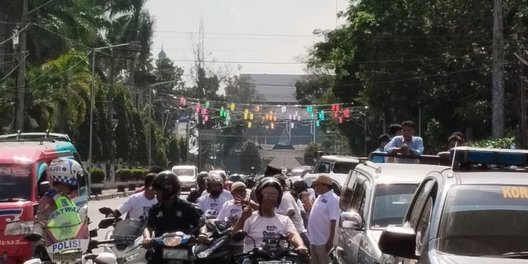 Relawan “AMIN” Kota Pematangsiantar Ajak Warga Dukung Anies Baswedan-Muhaimin Dengan Konvoi Keliling