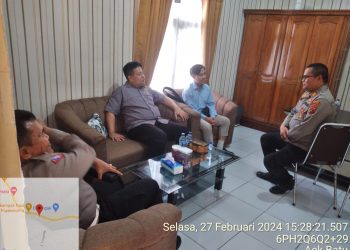 Polres Labusel Terima Kunjungan Tim Survey Upgrade Perangkat Dan Sistem NTMC RTMC Existing Menuju Smart City TA 2024 Korlantas Polri