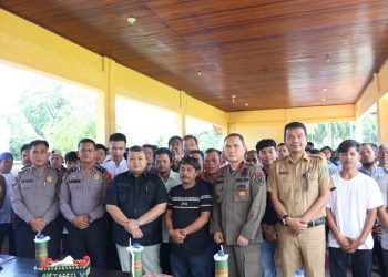 Jelang Pemilu 2024, Bupati Dolly Pasaribu Buka Pembinaan dan Pembekalan Satlinmas se-Tapsel