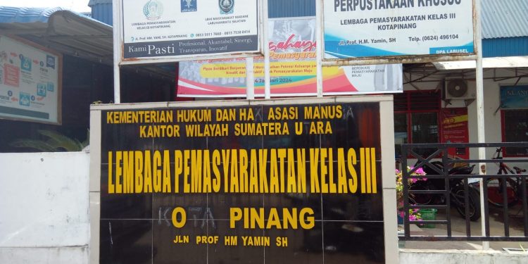 Media Tidak Diperbolehkan Masuk Untuk Meliput Pemilu 2024 Di Lapas Kelas lll A Kotapinang