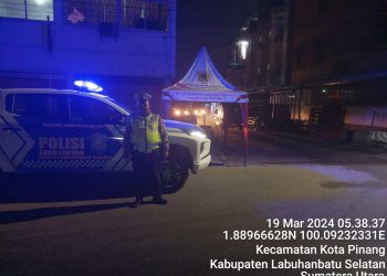 Antisipasi 3C Dan Premanisme Diruang Publik, Polres Labusel Giat Patroli Di Pusat Pasar