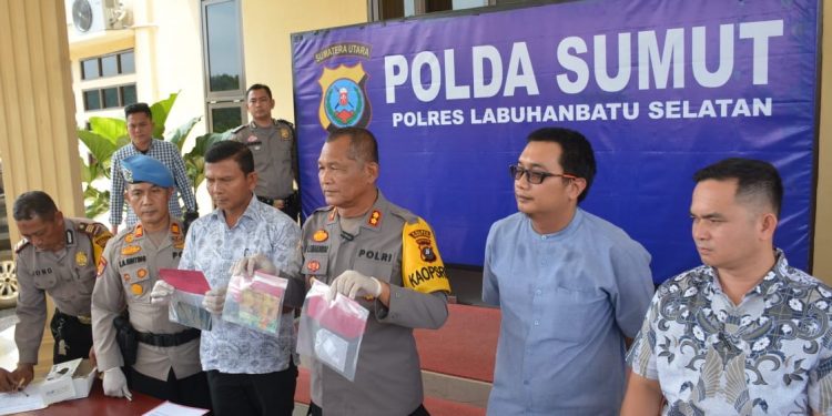Polres Labusel Press Release Terkait Penangkapan Almarhum FAH Serta Hasil Autopsi Dokter Forensic
