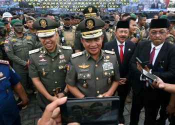 HUT Satpol PP, Linmas, dan Damkar Sumut Pejabat Gubernur Sampaikan Pesan Mendagri