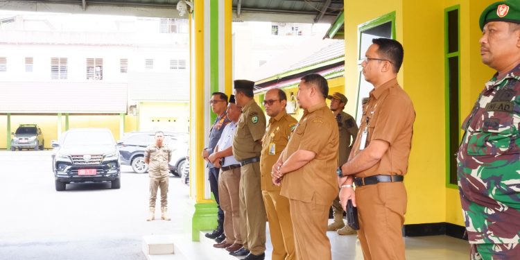 Pj. Walikota Padangsidimpuan Pimpin Monitoring Harga Di Bulan Ramadhan