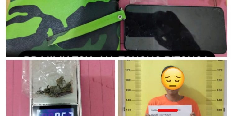 Meresahkan Warga, Dua Pengedar Sabu di Kota Pinang dan Torgamba Disergap Satnarkoba Polres Labusel