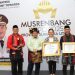 Pemkab Tapsel Terima 2 Penghargaan dari Pj Gubernur Sumut