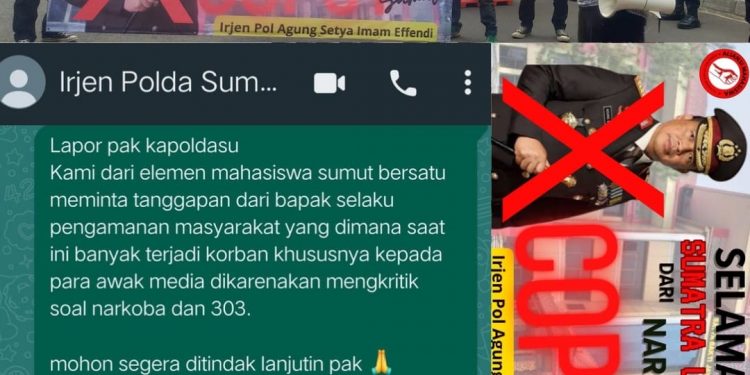 Kapolda Sumut Anti Kritik, Mahasiswa Akan Kembali Unras Di Mabes Polri