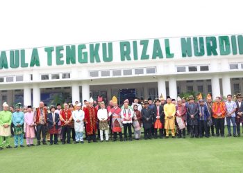 Pj. Walikota Padangsidimpian Hadir Di Pembukaan Musrenbang RKPD 2025 Sumut Naik Becak