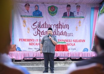 Bupati Tapsel Ajak Masyarakat Batang Angkola Tingkatkan Ibadah Sunnah dan Wajib Selama Ramadhan