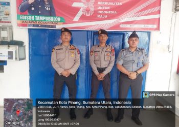 Tingkatkan Keamanan Masyarakat : Polres Labusel Gelar Patroli Dialogis