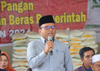Pemko Padangsidimpuan Salurkan Bantuan Pangan Cadangan Beras Tahap II Tahun 2024