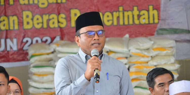 Pemko Padangsidimpuan Salurkan Bantuan Pangan Cadangan Beras Tahap II Tahun 2024