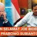 Joe Biden Telepon Prabowo, Beri Selamat Jadi Presiden Terpilih RI