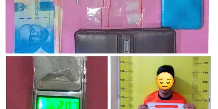 Meresahkan Warga, Dua Pengedar Sabu  di Kota Pinang dan Torgamba Disergap Satnarkoba Polres Labusel