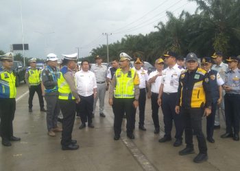Polda Sumut melalui Ditlantas memastikan Tol Kisaran dan Sinaksak dapat di fungsionalkan dalam mengantisipasi kemacetan selama libur mudik lebaran 2024