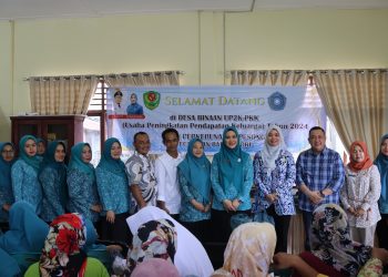 Kunjungi Desa Binaan, Rosalina Berharap Perkebunan Hapesong Mampu Jadi Wiraswasta Kreatif Untuk Tingkatkan Pendapatan Keluarga