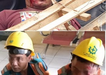 Pegawai PLN Gadungan Spesialis Pencuri Kabel,Babak Belur Di Hakimi Massa