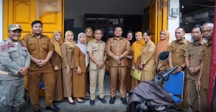 Pasca libur lebaran pemkab Labusel melaksanakan sidak kehadiran
