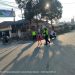 Personil Satlantas Polres Labusel Strong Point Pagi Dipersimpangan Padat Kendaraan