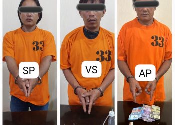 Jual Beli Pakai Sabu, 3 Orang Diamankan Satresnarkoba Polres Tanah Karo di Desa Kutabuluh, 1 Diantaranya Residivis