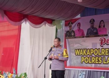 Bupati Hadiri Pisah Sambut Wakapolres Labusel