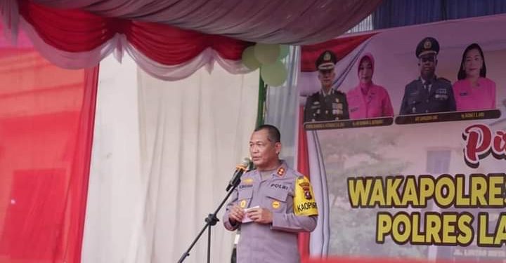 Bupati Hadiri Pisah Sambut Wakapolres Labusel
