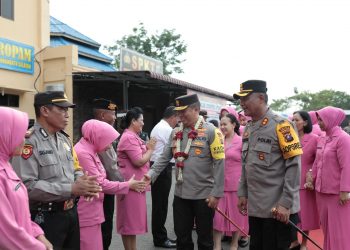 Polres Labusel Terima Kunjungan Kerja Kapolda Sumut Irjen Pol Agung Setya Imam Effendi Beserta Rombongan