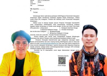 Menjelang Pilkada, Bupati Simalungun Diduga Politik Praktis Dengan Menekan ASN
