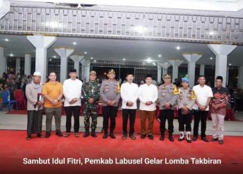Sambut Idul Fitri, Pemkab Labusel Gelar Lomba Takbiran