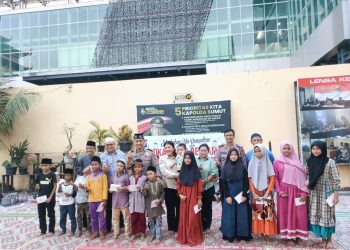 Polsek Medan Timur Gelar Buka Puasa Bersama (Bukber) Dengan Warga Sekitar Dan Anak Yatim Piatu