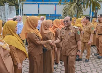 Pj. Wali Kota Padangsidimpuan Sidak di Hari Pertama Kerja Usai Libur Idul Fitri 1445 H