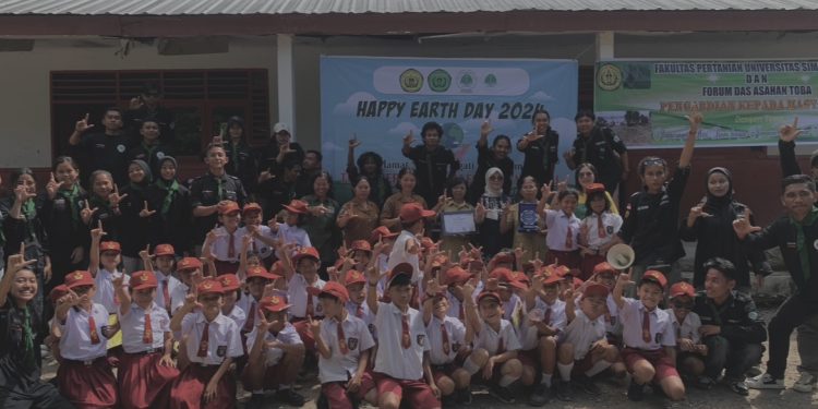 Peringati Hari Bumi 2024, Pengurus Cabang Sylva Indonesia (PCSI USI) Laksanakan Kegiatan Pengabdian