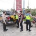 Respon Cepat Regu B Pos PAM II Torgamba Polres Labusel Tangani Laka Lantas Di SPBU Simpang Karo