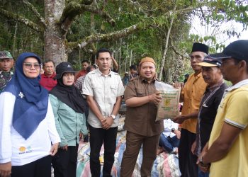 Bupati Tapsel Bersama Masyarakat Hadiri Penanaman Bibit Varietas Unggul Di Kecamatan Sipirok