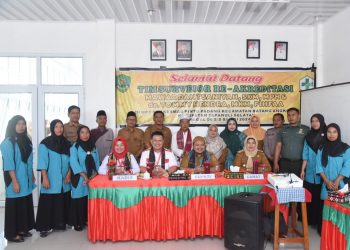 Hadiri Re-Akreditasi UPT Puskesmas Pintu Padang, Bupati Tapsel Berharap Bisa Raih Penilaian Paripurna