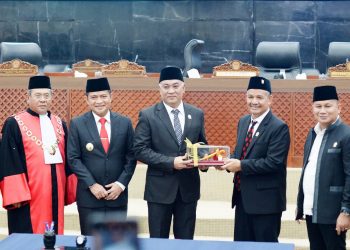 Sutarto Resmi Jadi Ketua DPRD Sumut, Pj Gubernur Optimis Bisa Memajukan Sumut