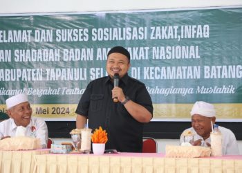 Bupati Tapsel Sebut Zakat, Infak dan Shadaqah Dapat Mempermudah Pintu Rejeki