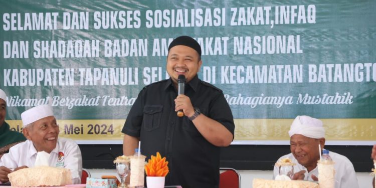 Bupati Tapsel Sebut Zakat, Infak dan Shadaqah Dapat Mempermudah Pintu Rejeki