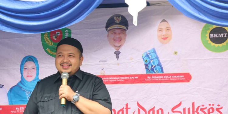 Bupati Dolly Pasaribu Apresiasi BKMT Tapsel Yang Telah Beri Semangat Ke Daerah Lain