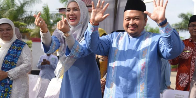 Ribuan Peserta Pawai Taaruf Meriahkan Pembukaan MTQ ke-56 Tingkat Kabupaten Tapsel