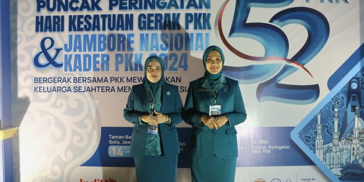 Rosalina Hadiri Malam Puncak Peringatan HKG PKK Ke-52 di Solo