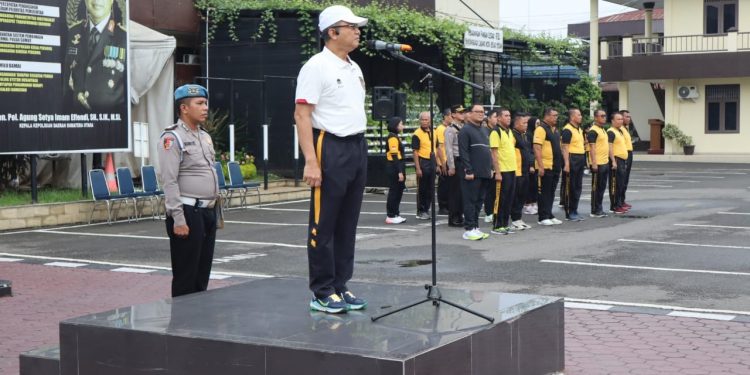 Kapolrestabes Medan, Jangan Pelit Dengan Diri Sendiri Terkait Kesehatan