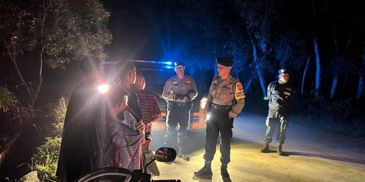 Tekan Kejahatan, Tim Patroli Perintis Presisi Polres Pringsewu Gencar Patroli Malam