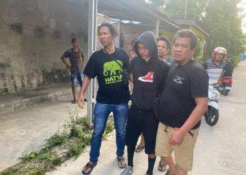 Sempat Melarikan Diri Ke Riau, Akhirnya Jamal Alias Petok,Pelaku Pencabulan Bocah 6 Tahun Di Tangkap