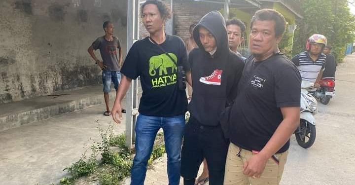 Sempat Melarikan Diri Ke Riau, Akhirnya Jamal Alias Petok,Pelaku Pencabulan Bocah 6 Tahun Di Tangkap